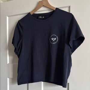 TALA Navy Blue Tennis Club T-Shirt